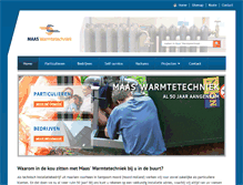 Tablet Screenshot of maaswarmtetechniek.nl